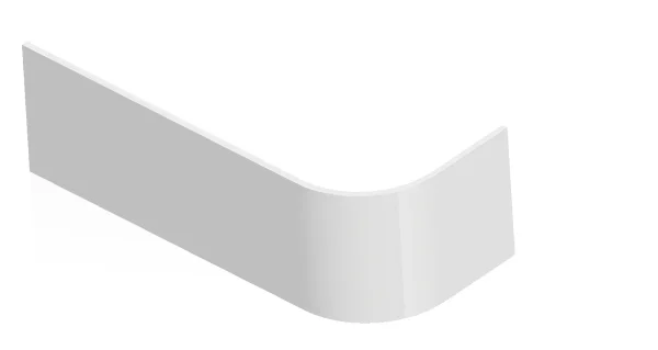 Novello 1700mm J Shape Bath Panel