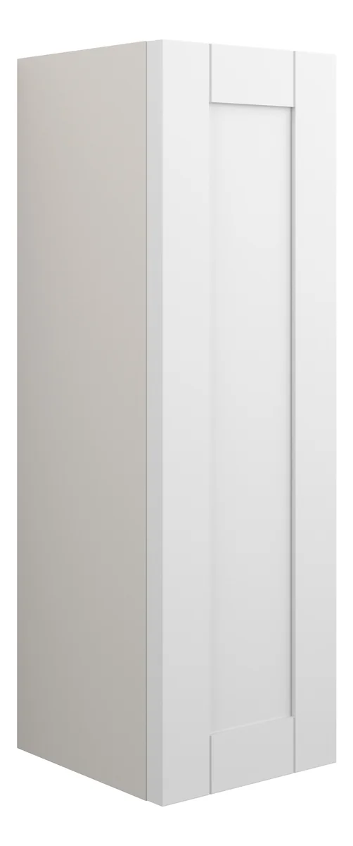 Novello Avelis 200mm Slim Base Unit - Matt White (Grey Cab)