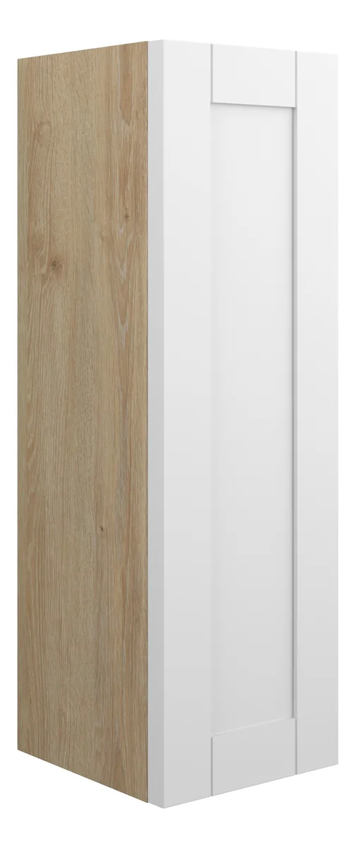 Novello Avelis 200mm Slim Base Unit - Matt White (Oak Cab)