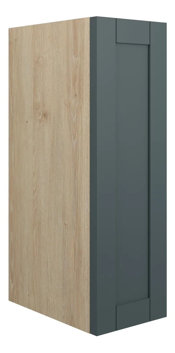 Novello Avelis 200mm Standard Toilet Roll Unit - Matt Green Camo (Oak Cab)