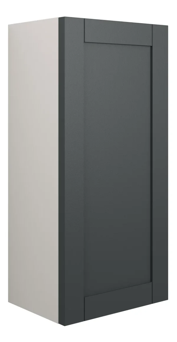Novello Avelis 300mm Slim Base Unit - Matt Graphite Grey (Grey Cab)