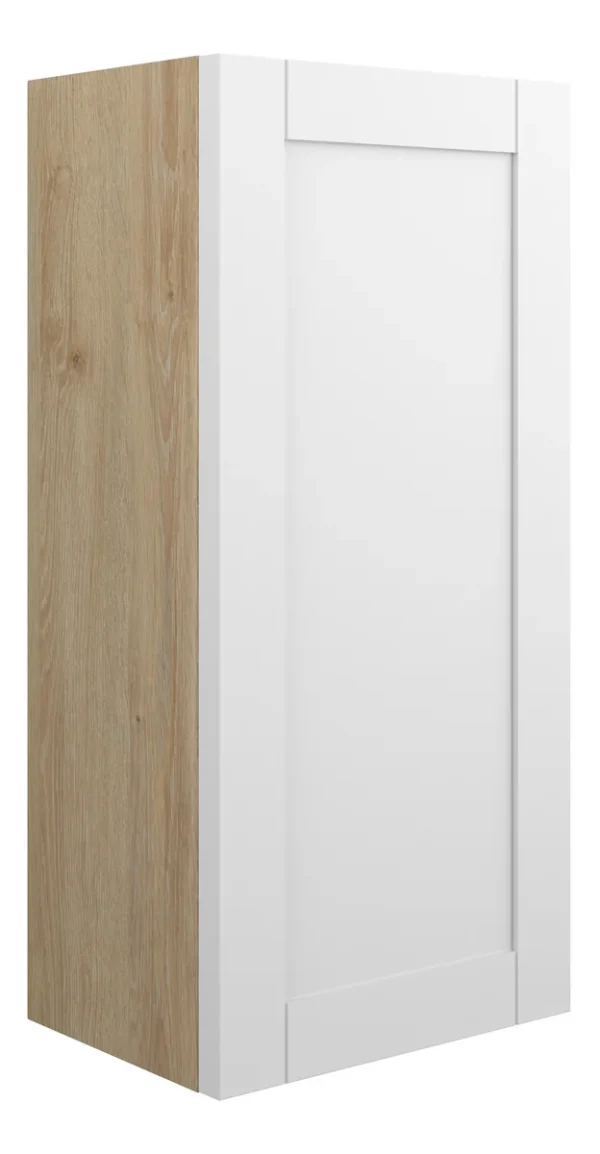 Novello Avelis 300mm Slim Base Unit - Matt White (Oak Cab)