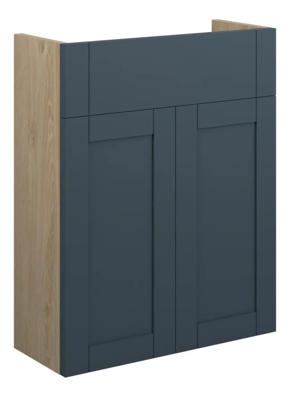 Novello Avelis 500mm Slim Basin Unit - Matt Arley Blue (Oak Cab)