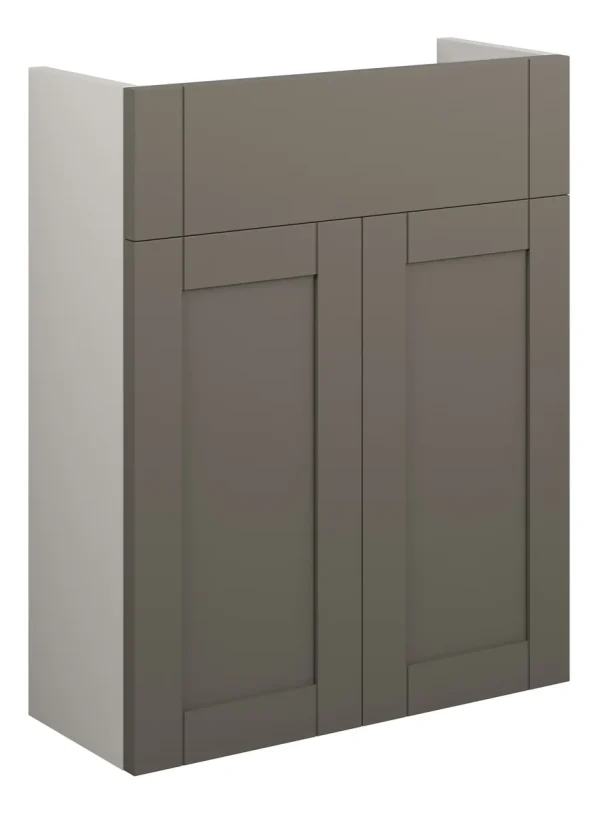 Novello Avelis 500mm Slim Basin Unit - Matt Stone (Grey Cab)
