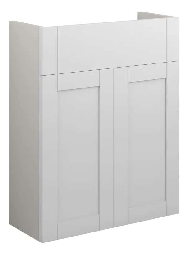 Novello Avelis 500mm Slim Basin Unit - Matt White (Grey Cab)