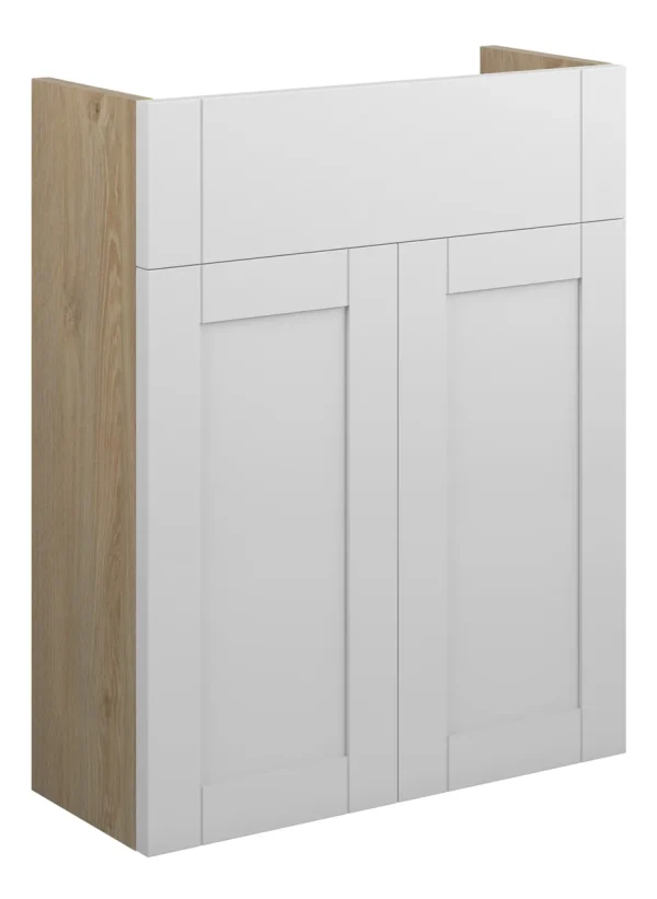 Novello Avelis 500mm Slim Basin Unit - Matt White (Oak Cab)