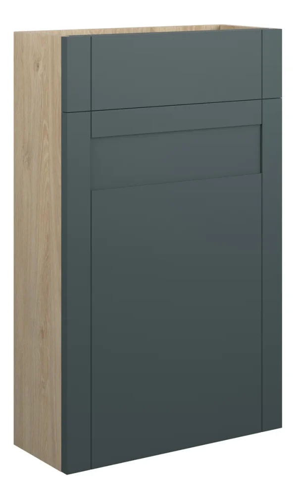 Novello Avelis 500mm Slim Wc Unit - Matt Green Camo (Oak Cab)