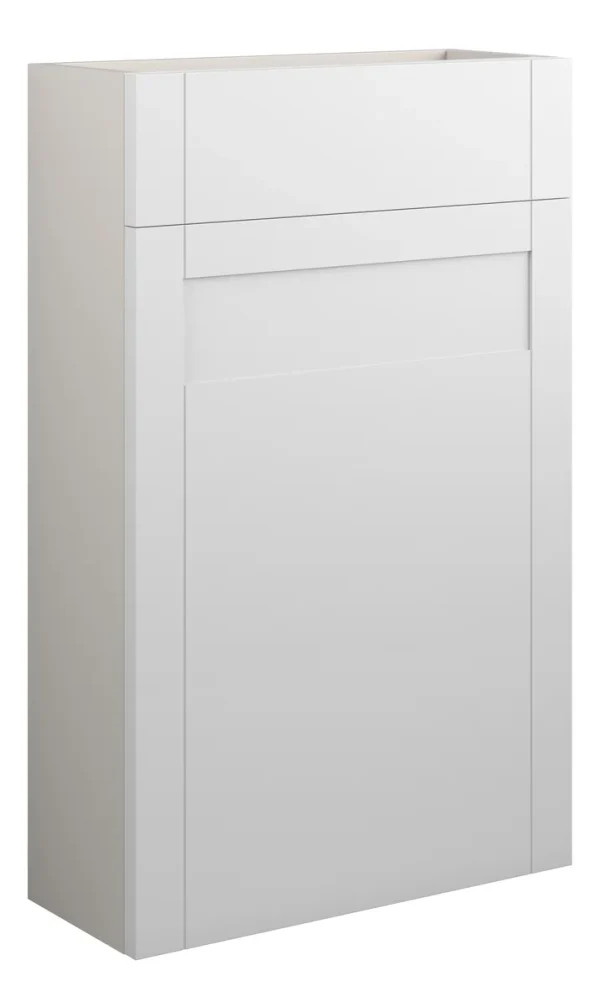 Novello Avelis 500mm Slim Wc Unit - Matt White (Grey Cab)