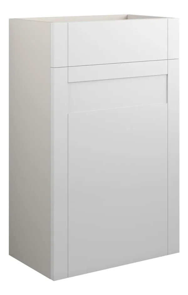 Novello Avelis 500mm Standard Wc Unit - Matt White (Grey Cab)