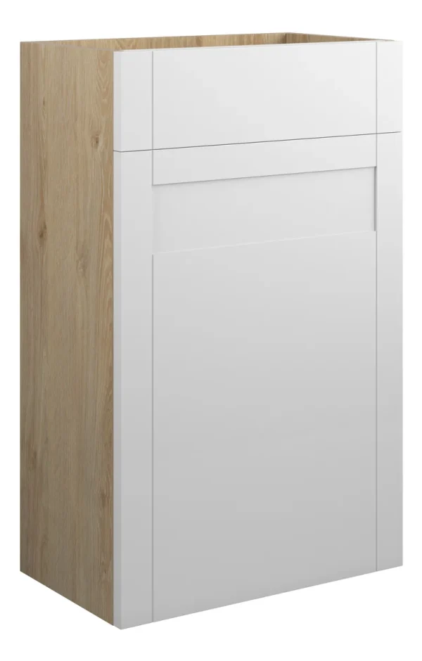 Novello Avelis 500mm Standard Wc Unit - Matt White (Oak Cab)