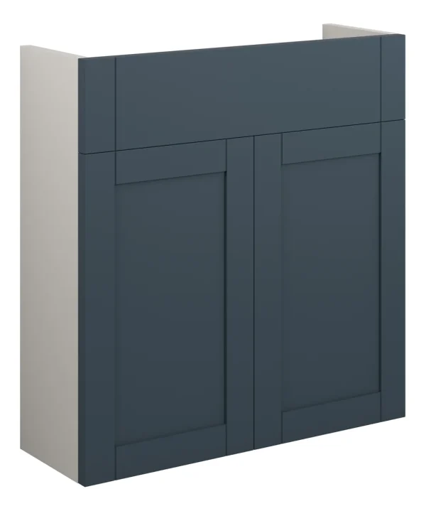 Novello Avelis 600mm Slim Basin Unit - Matt Arley Blue (Grey Cab)