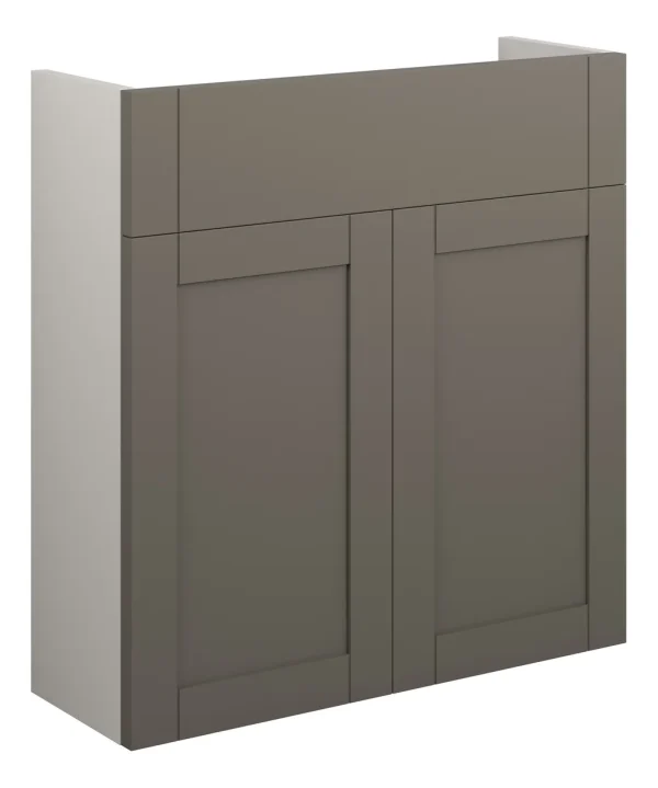 Novello Avelis 600mm Slim Basin Unit - Matt Stone (Grey Cab)