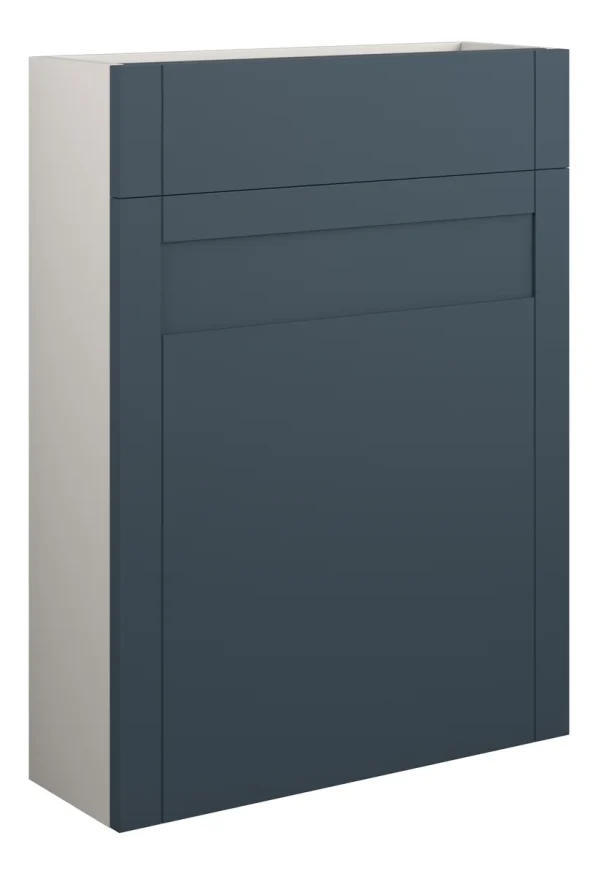 Novello Avelis 600mm Slim Wc Unit - Matt Arley Blue (Grey Cab)
