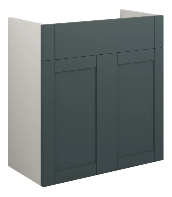 Novello Avelis 600mm Standard Basin Unit - Matt Green Camo (Grey Cab)