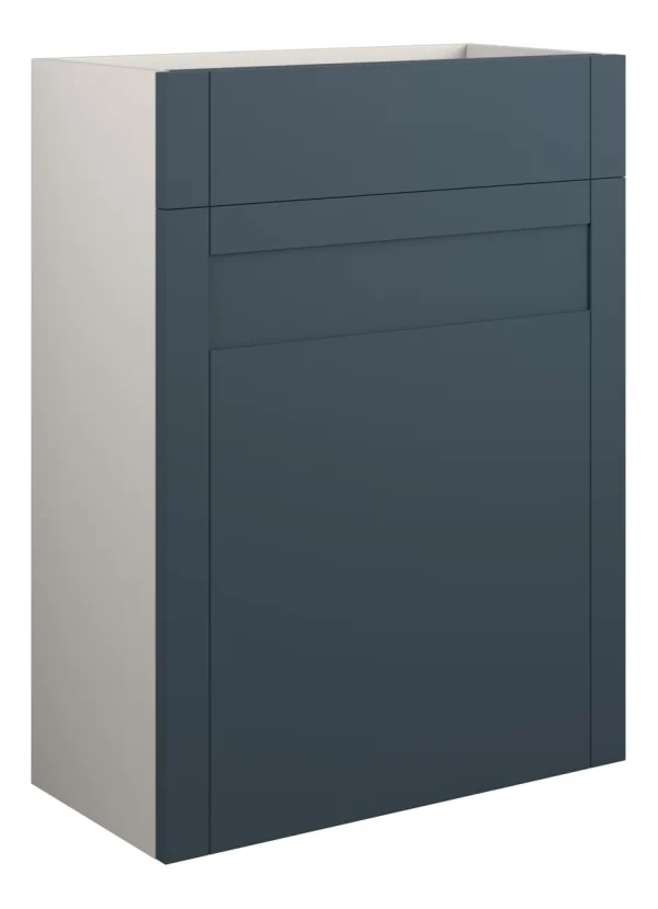 Novello Avelis 600mm Standard Wc Unit - Matt Arley Blue (Grey Cab)