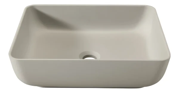 Abode Cava 450x350mm Tablet Basin - Pebble Grey