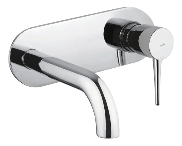 Abode Chao Wall Mounted Basin Mixer - Chrome