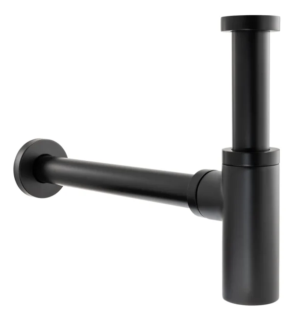 Abode Uno Basin Bottle Trap - Matt Black