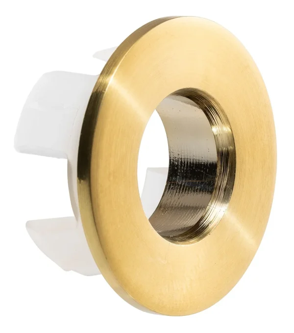 Abode Uno Basin Overflow Ring - Brushed Brass