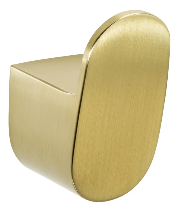 Abode Uno Robe Hook - Brushed Brass
