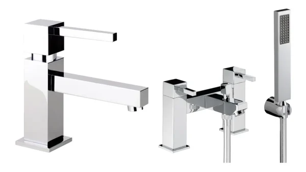 Abode Zeal Pack Offer 2 (Basin Mixer & Bath/Shower Mixer) - Chrome