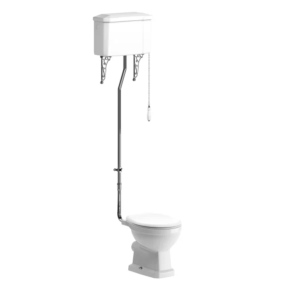 Novello Bravix High Level Wc & Soft Close Seat