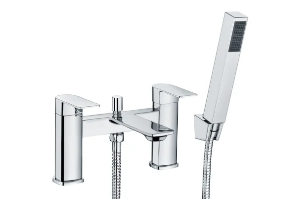 Novello Carvix Bath/Shower Mixer - Chrome