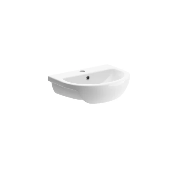 Novello Celeron 500 x 390mm 1TH Semi Recessed Basin