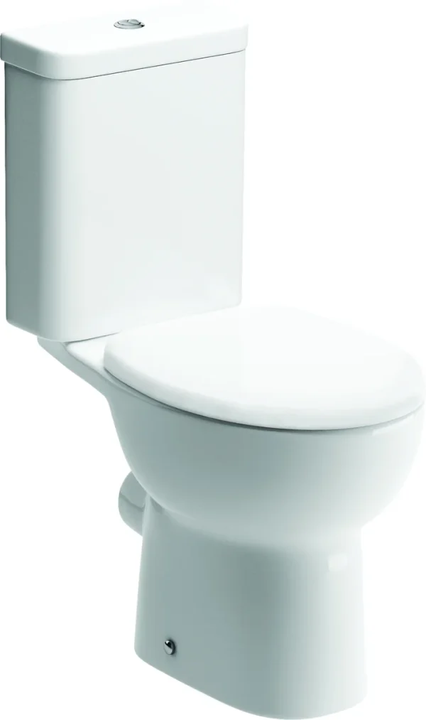 Novello Celeron Soft Close Toilet Seat - White