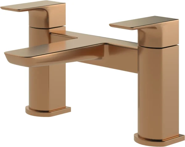 Novello Cylora Bath Filler - Brushed Bronze