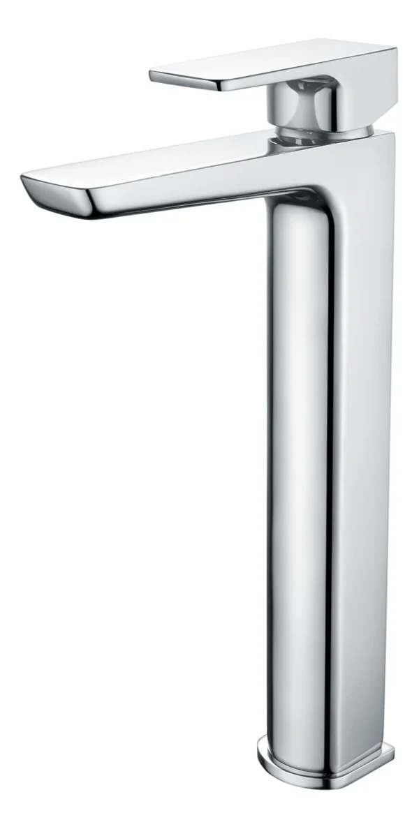 Novello Cylora Tall Basin Mixer - Chrome