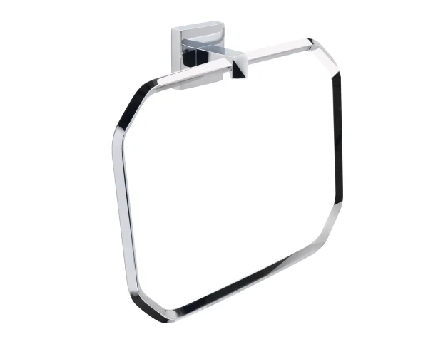 Novello Darlux Towel Ring - Chrome