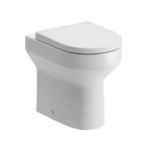 Novello Dexira Rimless Back To Wall Comfort Height Wc & Soft Close Seat