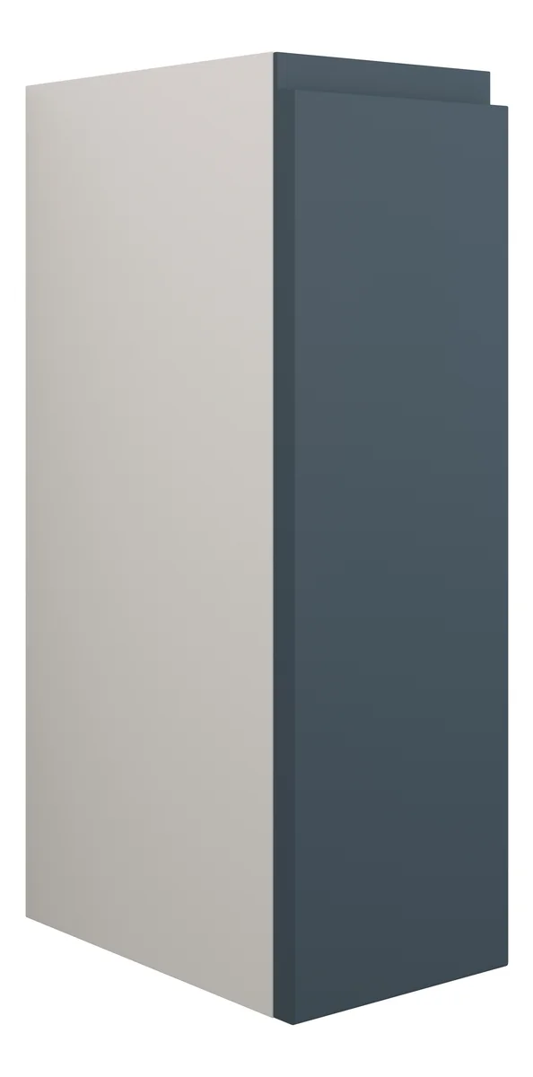Novello Eonira 200mm Standard Toilet Roll Unit - Matt Arley Blue (Grey Cab)