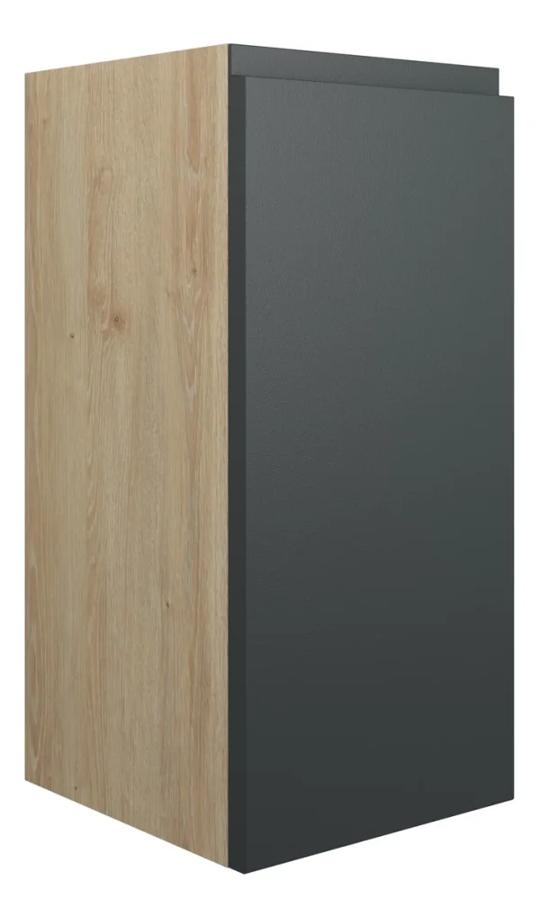 Novello Eonira 300mm Standard Base Unit - Matt Graphite Grey (Oak Cab)