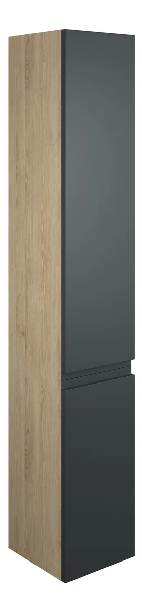 Novello Eonira 300mm Tall Unit - Matt Graphite Grey (Oak Cab)