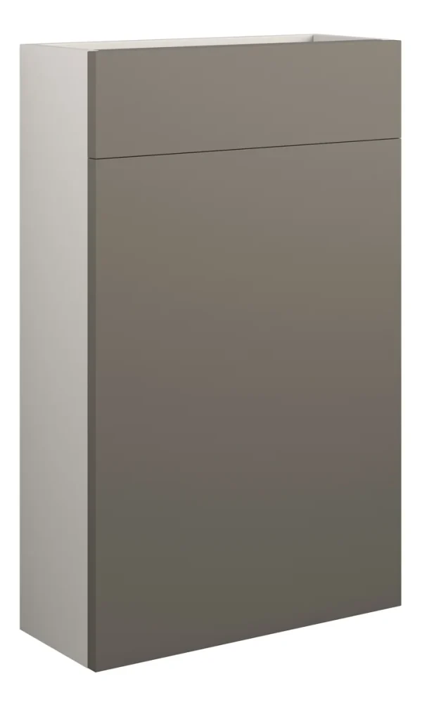Novello Eonira 500mm Slim Wc Unit - Matt Stone (Grey Cab)