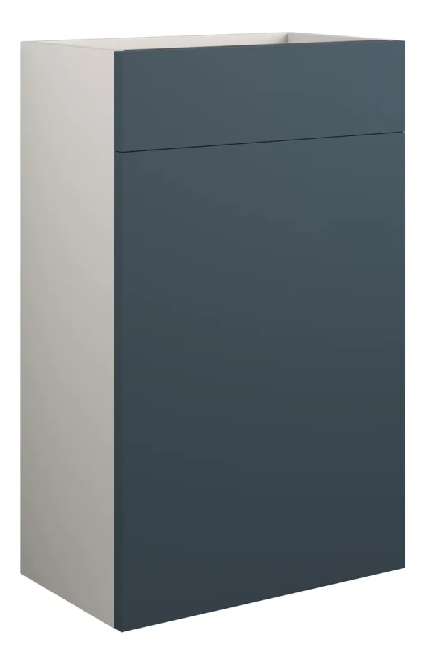 Novello Eonira 500mm Standard Wc Unit - Matt Arley Blue (Grey Cab)