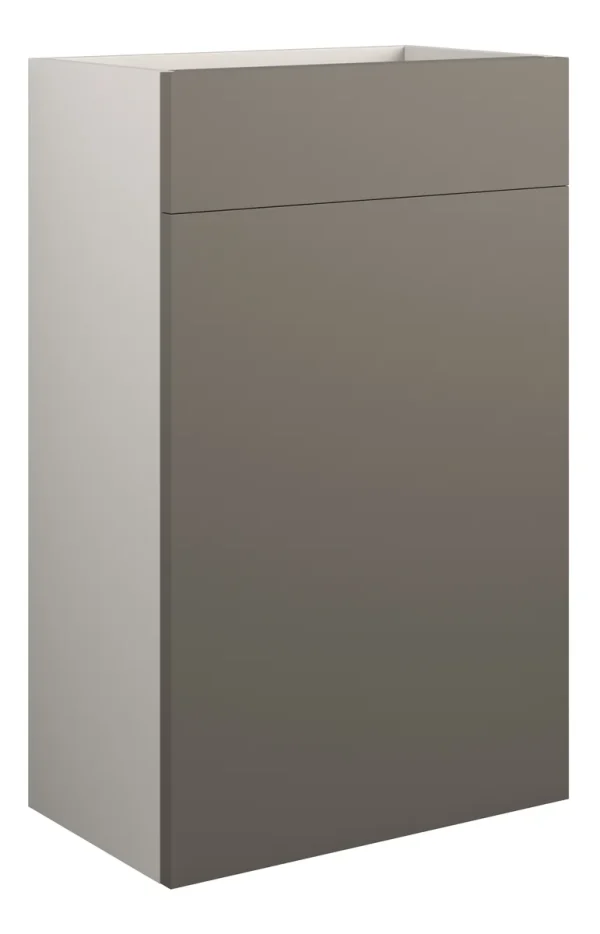 Novello Eonira 500mm Standard Wc Unit - Matt Stone (Grey Cab)