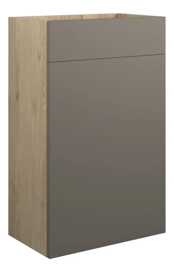 Novello Eonira 500mm Standard Wc Unit - Matt Stone (Oak Cab)