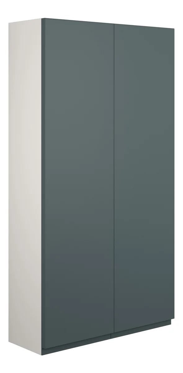 Novello Eonira 600mm Slim 2 Door Storage Unit - Matt Green Camo (Grey Cab)