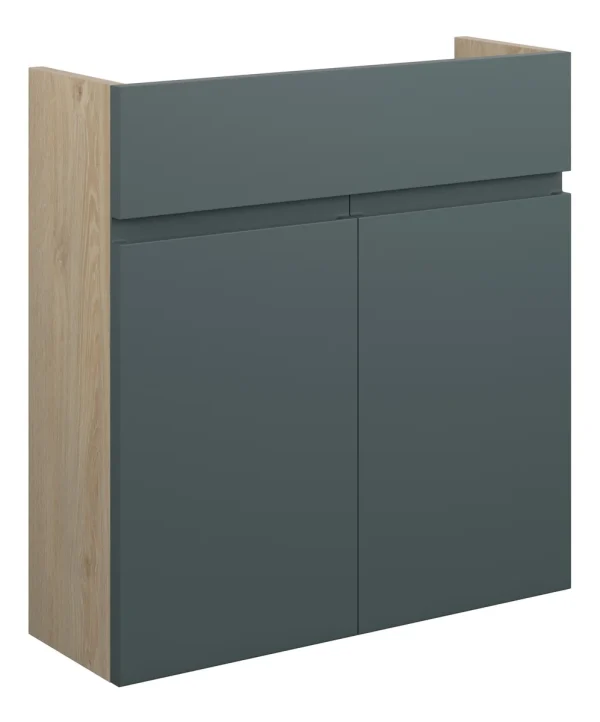 Novello Eonira 600mm Slim Basin Unit - Matt Green Camo (Oak Cab)