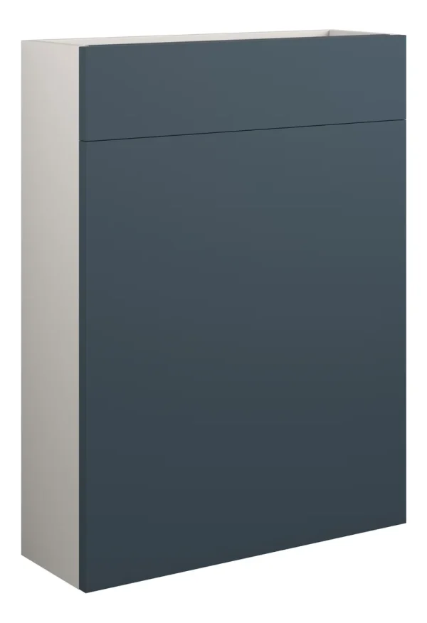 Novello Eonira 600mm Slim Wc Unit - Matt Arley Blue (Grey Cab)