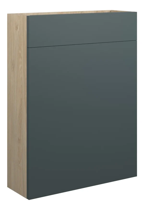 Novello Eonira 600mm Slim Wc Unit - Matt Green Camo (Oak Cab)