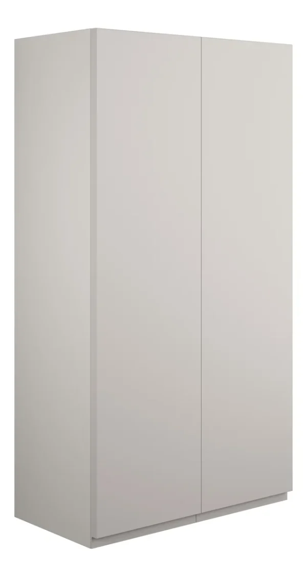 Novello Eonira 600mm Standard 2 Door Storage Unit - Matt Dove Grey (Grey Cab)