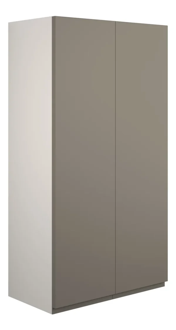 Novello Eonira 600mm Standard 2 Door Storage Unit - Matt Stone (Grey Cab)