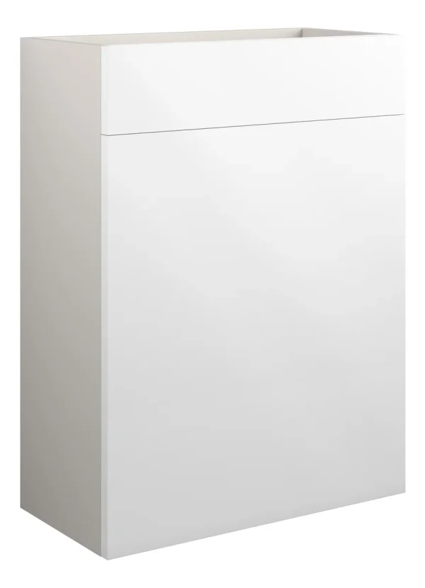 Novello Eonira 600mm Standard Wc Unit - White Gloss (Grey Cab)