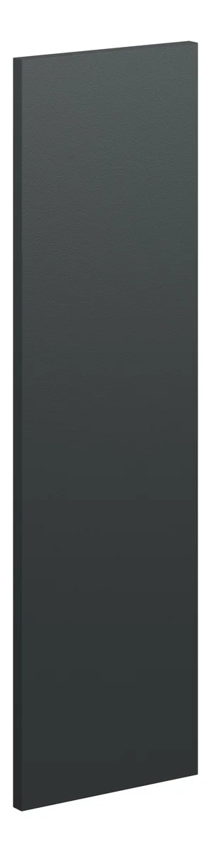 Novello Halvra Slim Depth End Panel - Matt Graphite Grey
