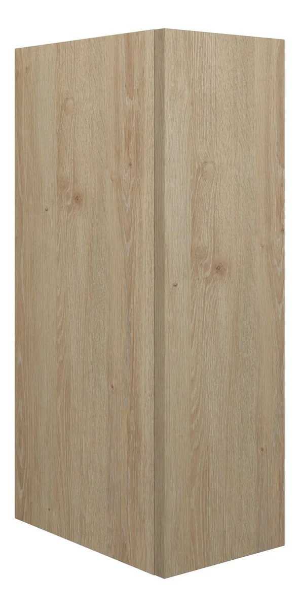 Novello Halvra 200mm Standard Toilet Roll Unit - Havana Oak (Oak Cab)