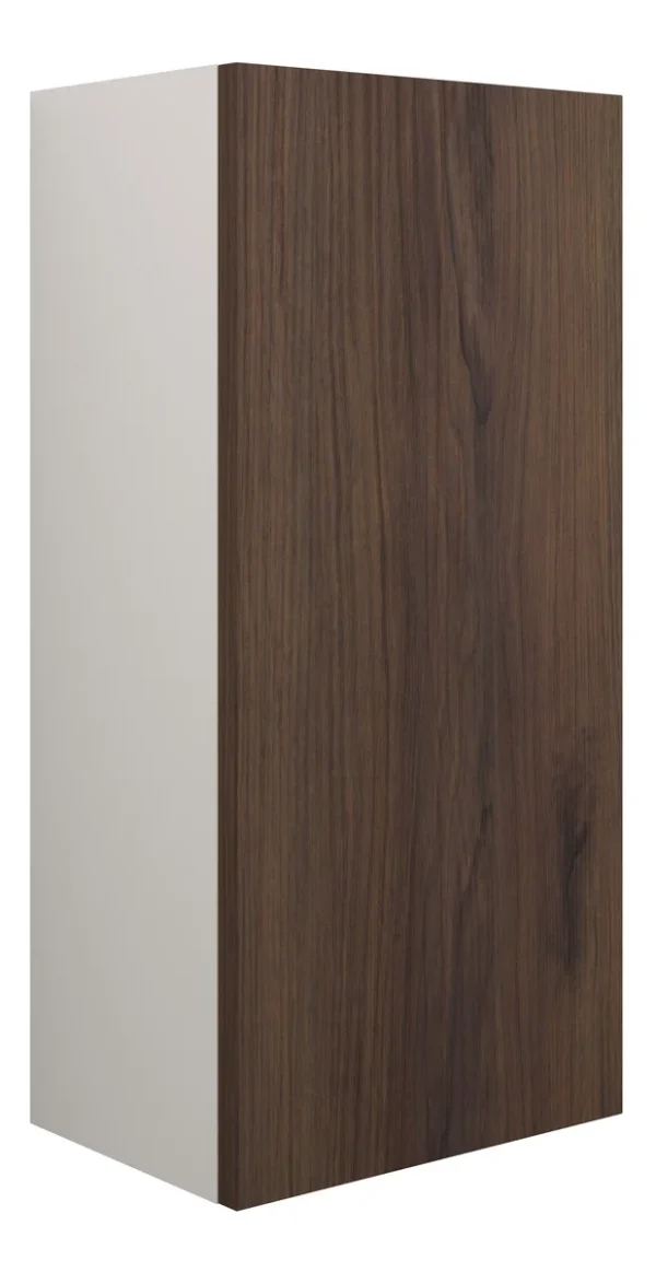 Novello Halvra 300mm Slim Base Unit - Warm Walnut (Grey Cab)